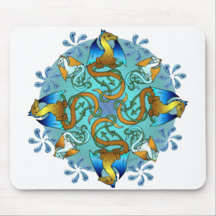 Bornholm-Blues Mousepad