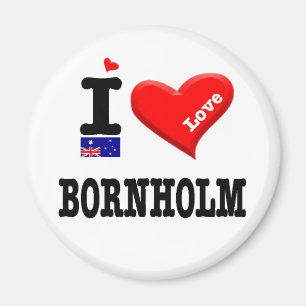 BORNHOLM - I-Liebe Magnet