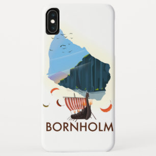 Bornholm Island Viking Map Case-Mate iPhone Hülle