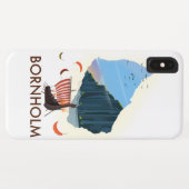 Bornholm Island Viking Map Case-Mate iPhone Hülle (Rückseite (Horizontal))
