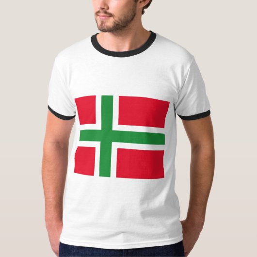 Bornholms und, Dänemark T-Shirt (Vorderseite)