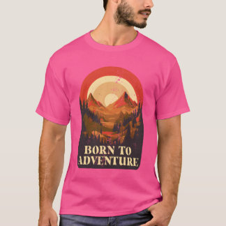 Borno Abenteuer Natur Outr Survival Camping Famili T-Shirt