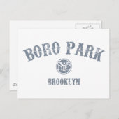 Boro Park Postkarte (Vorne/Hinten)