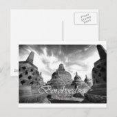 Boroboedoer-Testreihe Postkarte (Vorne/Hinten)