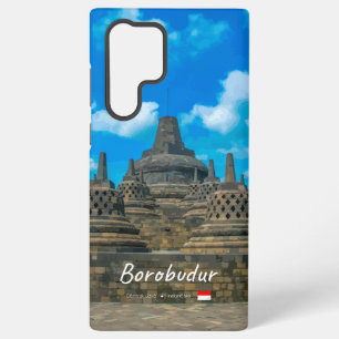 Borobudur, Indonesien - Antiker buddhistischer Tem Samsung Galaxy Hülle