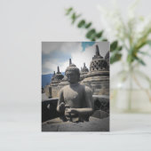 Borobudur Postkarte (Stehend Vorderseite)