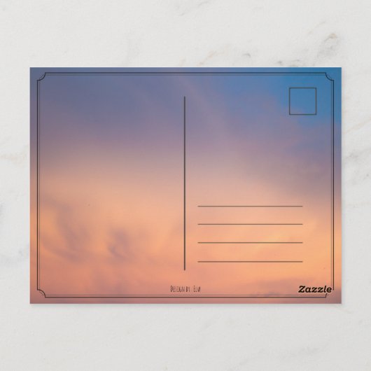 Borobudur Temple 2 Postkarte (Rückseite)