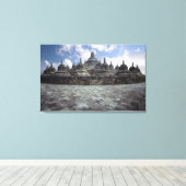 Borobudur Temple Leinwanddruck (Insitu (Holzboden))