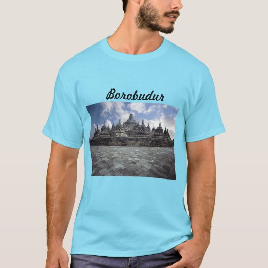 Borobudur Temple, Magelang, Central Java, Indonesi T-Shirt (Vorderseite)