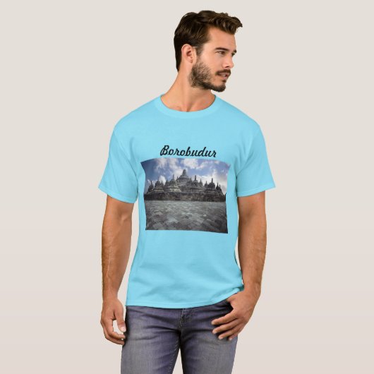 Borobudur Temple, Magelang, Central Java, Indonesi T-Shirt (Vorne ganz)