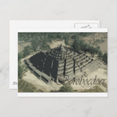 Borobudur Temple Screnary Postkarte (Vorne/Hinten)