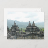 Borobudur Temple, Yogjakarta Postkarte (Vorne/Hinten)