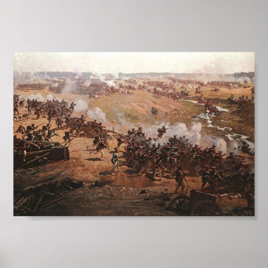Borodino Panorama Poster (Vorne)