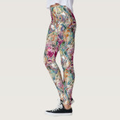 Boroke Blumenmuster Leggings (Links)