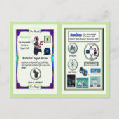 Boroleas - Boron Trading Card Postkarte (Vorderseite)