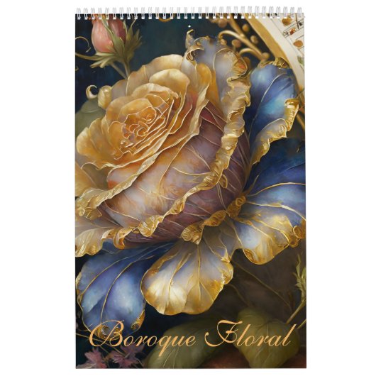 Boroscher Blumenkalender Kalender (Titelbild)