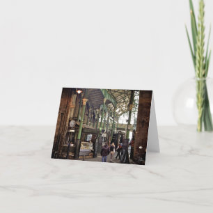 Borough Market, London [Grußkarte] Karte