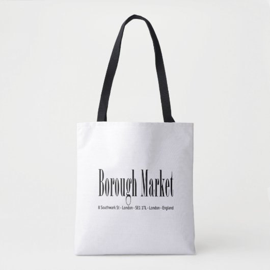 Borough Market London Tasche (Vorderseite)
