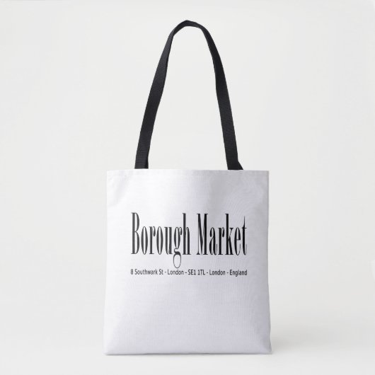 Borough Market Tasche (Vorderseite)