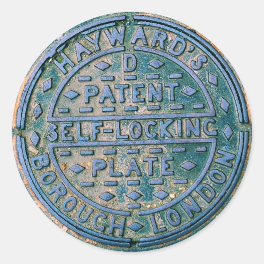 Borough of London Utility Cover Aufkleber (Vorderseite)