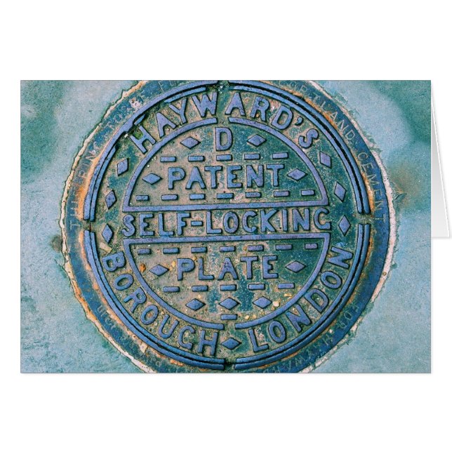 Borough of London Utility Cover Card (Vorderseite (Horizontal))