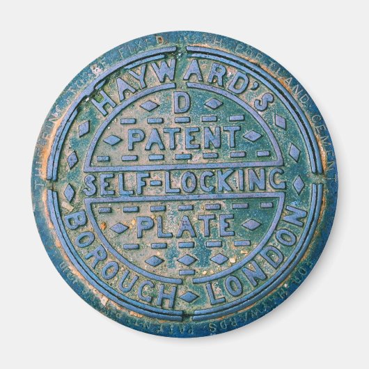 Borough of London Utility Cover Magnet (Vorne)