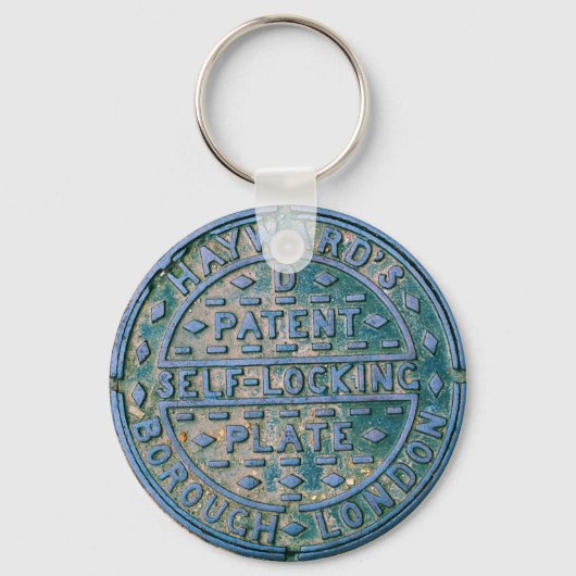 Borough of London Utility Cover Schlüsselanhänger (Vorderseite)