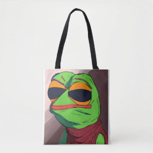 "Borpa & Badly Gezeichnet Pepe Meme Tote Bag" Tasche