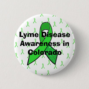 Borreliose-Bewusstsein in Colorado Button