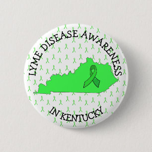 Borreliose-Bewusstsein in Kentucky Button