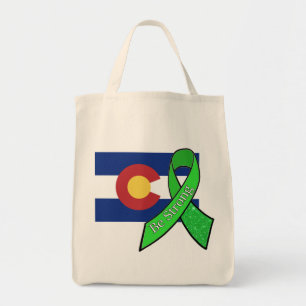 Borreliose-Bewusstseins-Tasche in Colorado Tragetasche