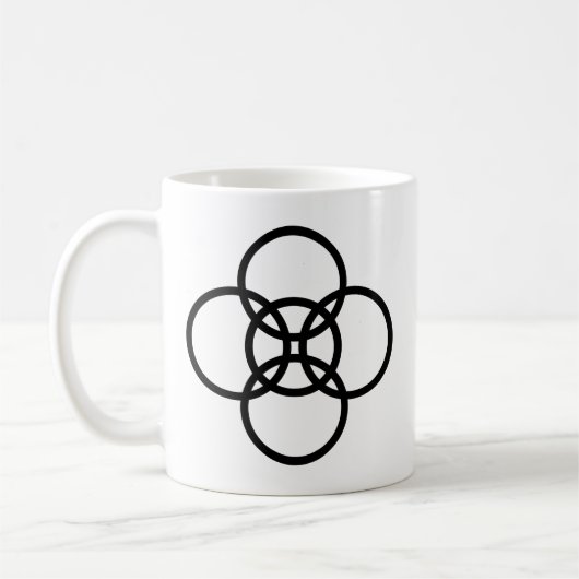 Borromean-Kreuz Kaffeetasse (Links)