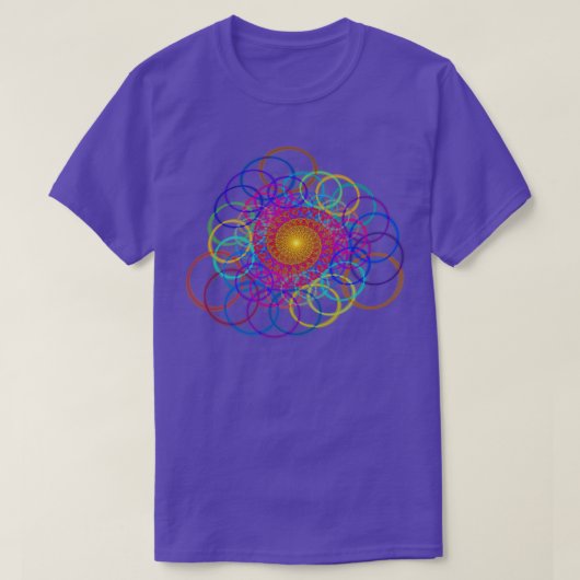 Borromean Ring Spiral Chain T-Shirt (Design vorne)