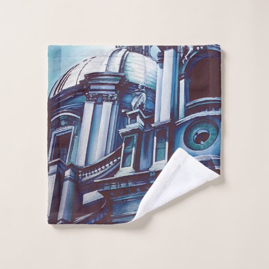 Borromini-Fassade Badhandtuch Set (Waschlappen)