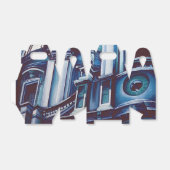 Borromini-Fassade Geschenkschachtel (Ungefaltet)