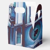 Borromini-Fassade Geschenkschachtel (Geöffnet)