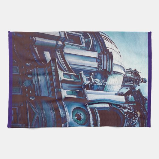 Borromini-Fassade Geschirrtuch (Horizontal)