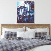 Borromini-Fassade Leinwanddruck (Insitu (Schlafzimmer))