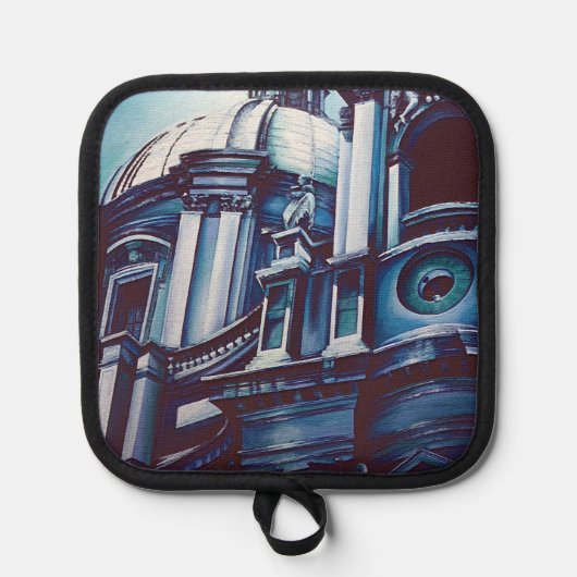 Borromini-Fassade Topflappen (Vorderseite)