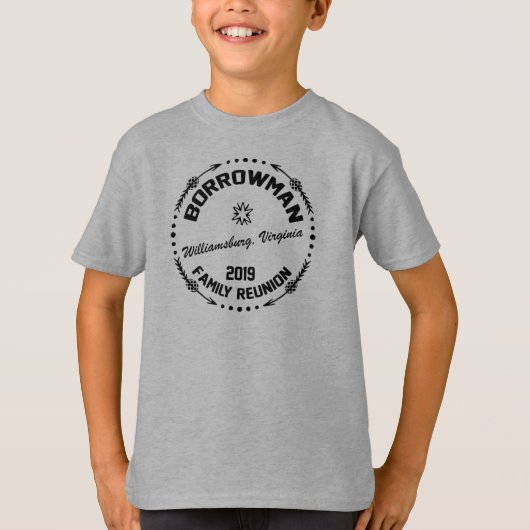 Borrowman Wiedersehen-Shirt-Kinder T-Shirt (Vorderseite)