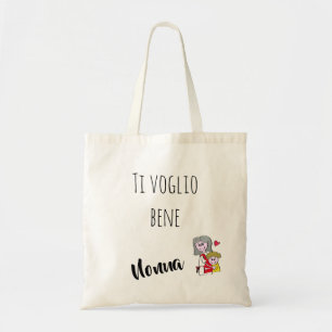 Borsa Ti voglio ben Nonna - maschietto Tragetasche