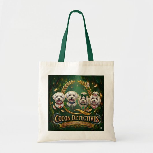 Borsa Tote Coton Detectives Tragetasche (Vorne)
