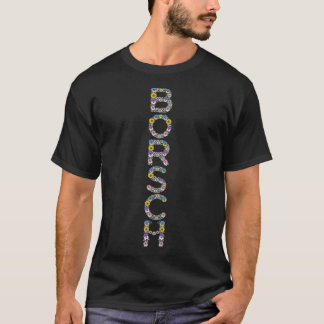 Borsch Funny Ukraine Food Floral Ukrainischer Stil T-Shirt