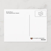 Borsch-Power Ukrainische Volkskunst Postkarte (Rückseite)