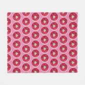 Borscht Eastern European Red Beet Beet Soup Fleecedecke (Vorderseite (Horizontal))