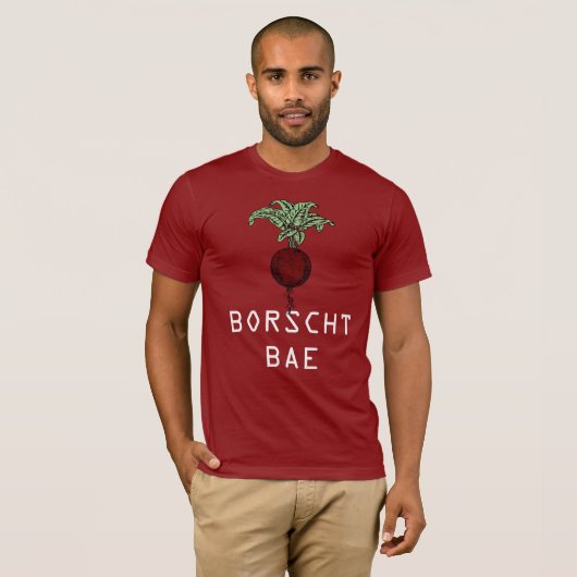 Borschtsch-Bae-Männer-T - Shirt (Vorne ganz)