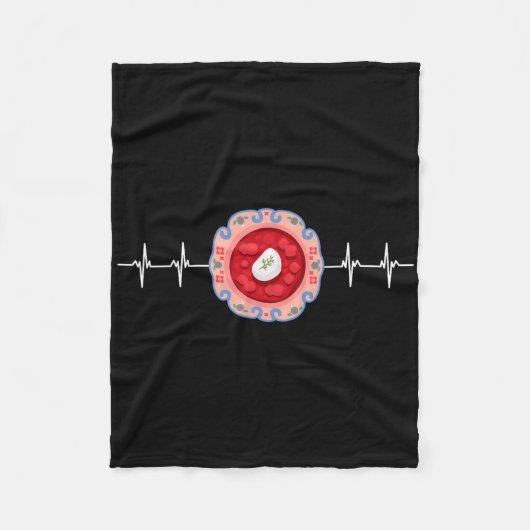 Borschtsch Rote-Bete Ukrainischer Borschtsch 4 Fleecedecke (Vorderseite)