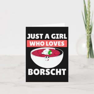 Borschtsch Russian Food Ukraines Food Erntedank C Karte