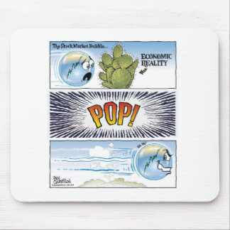 Börse-Blase Mousepad