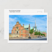 Börse Gebäude, Kopenhagen, Dänemark Postkarte (Vorne/Hinten)